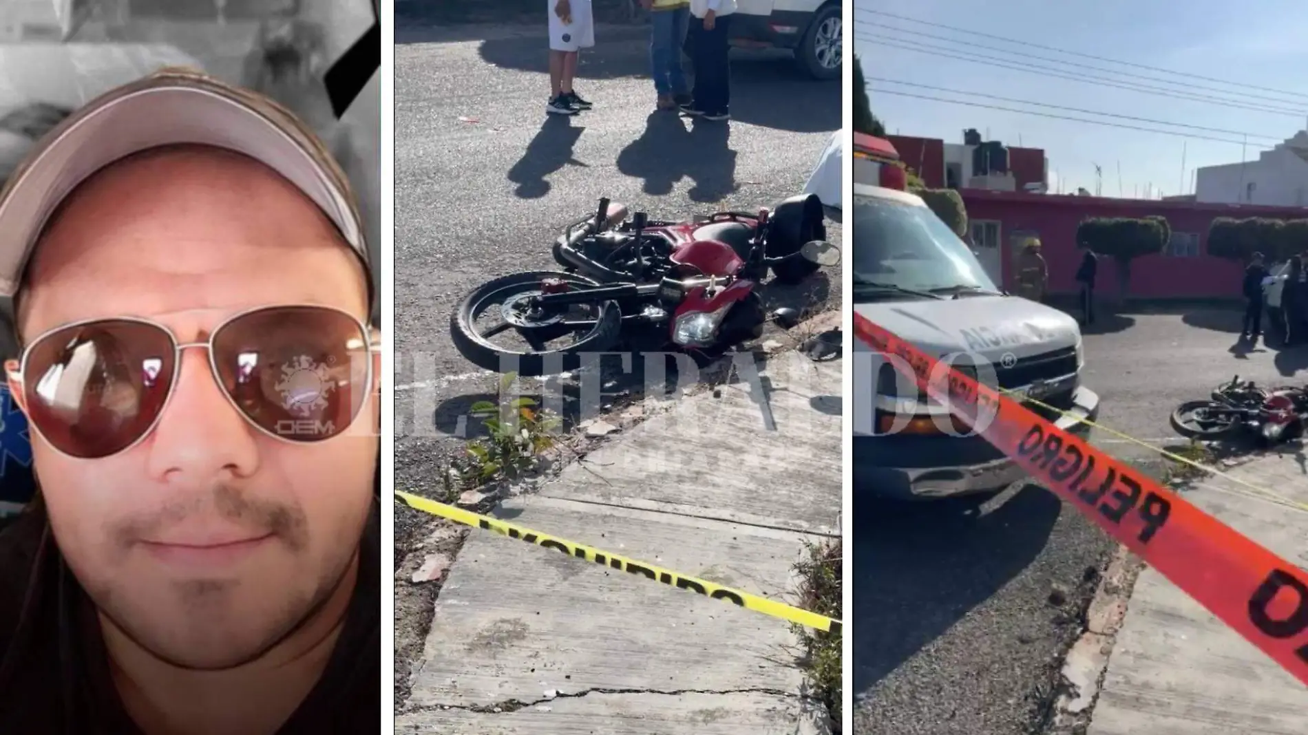 motociclista muerto